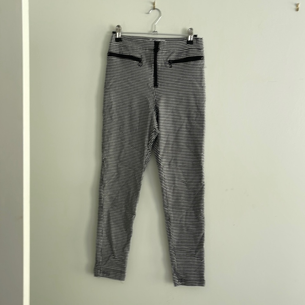 Urban Outfitters black/ white check skinny pants